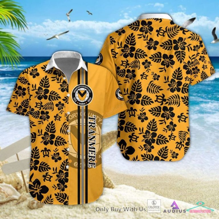 Newport County Hibicus Hawaiian Shirt - Wow! This is gracious