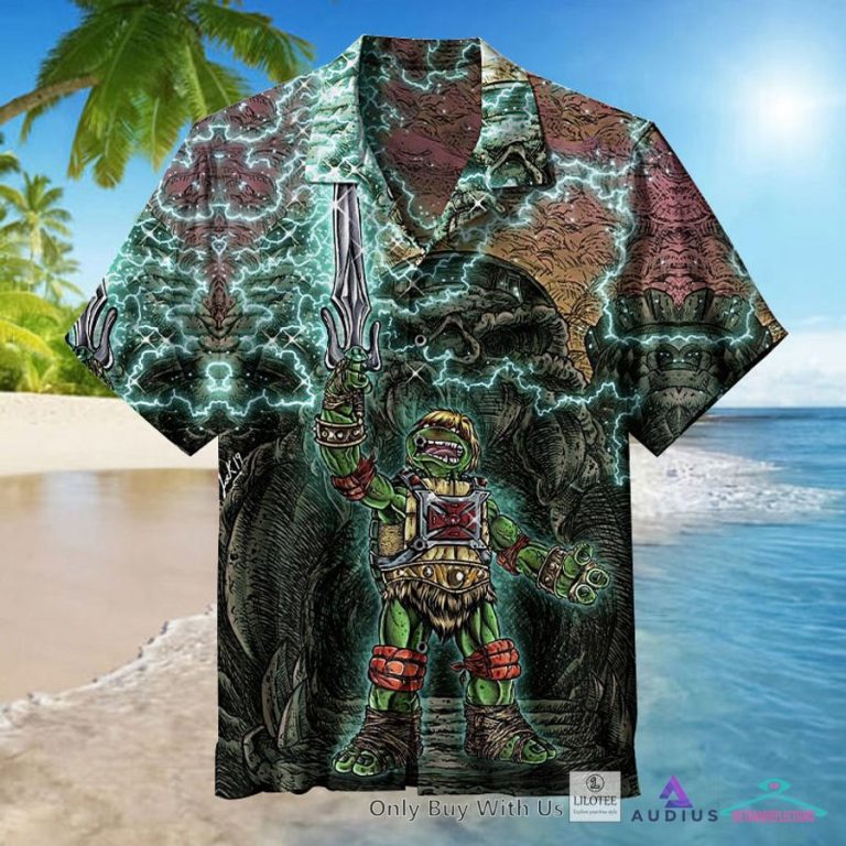Ninja Turtle He-Man League Casual Hawaiian Shirt - Cool DP