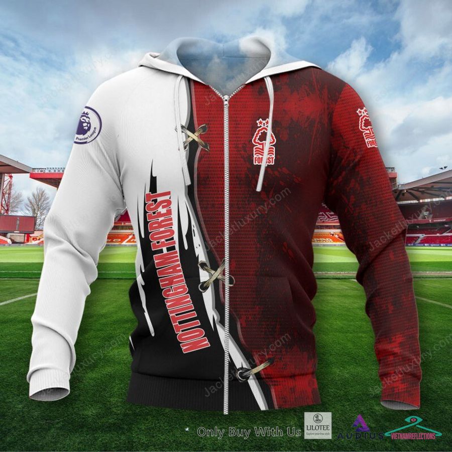 NEW Nottingham Forest F.C Dark red Hoodie, Pants 4