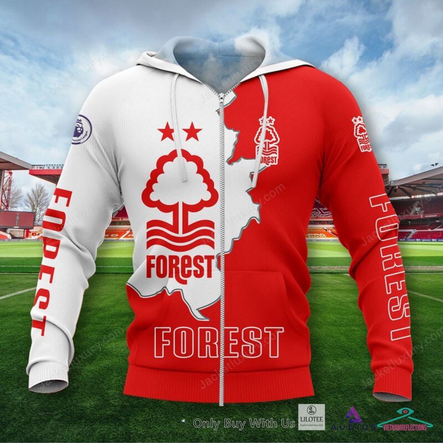NEW Nottingham Forest F.C Red Hoodie, Pants 4