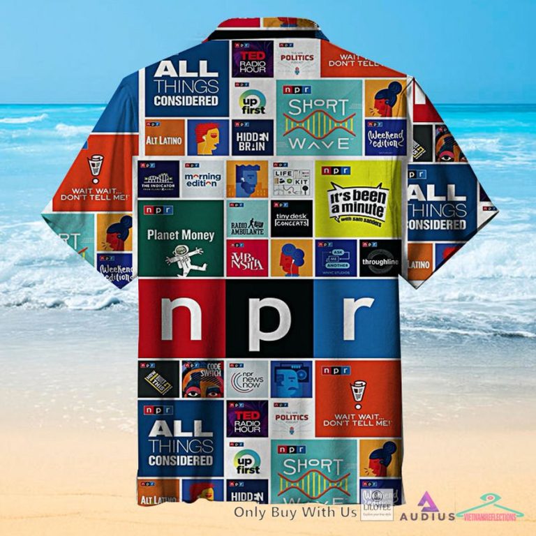 NPR Podcast Casual Hawaiian Shirt - Our hard working soul