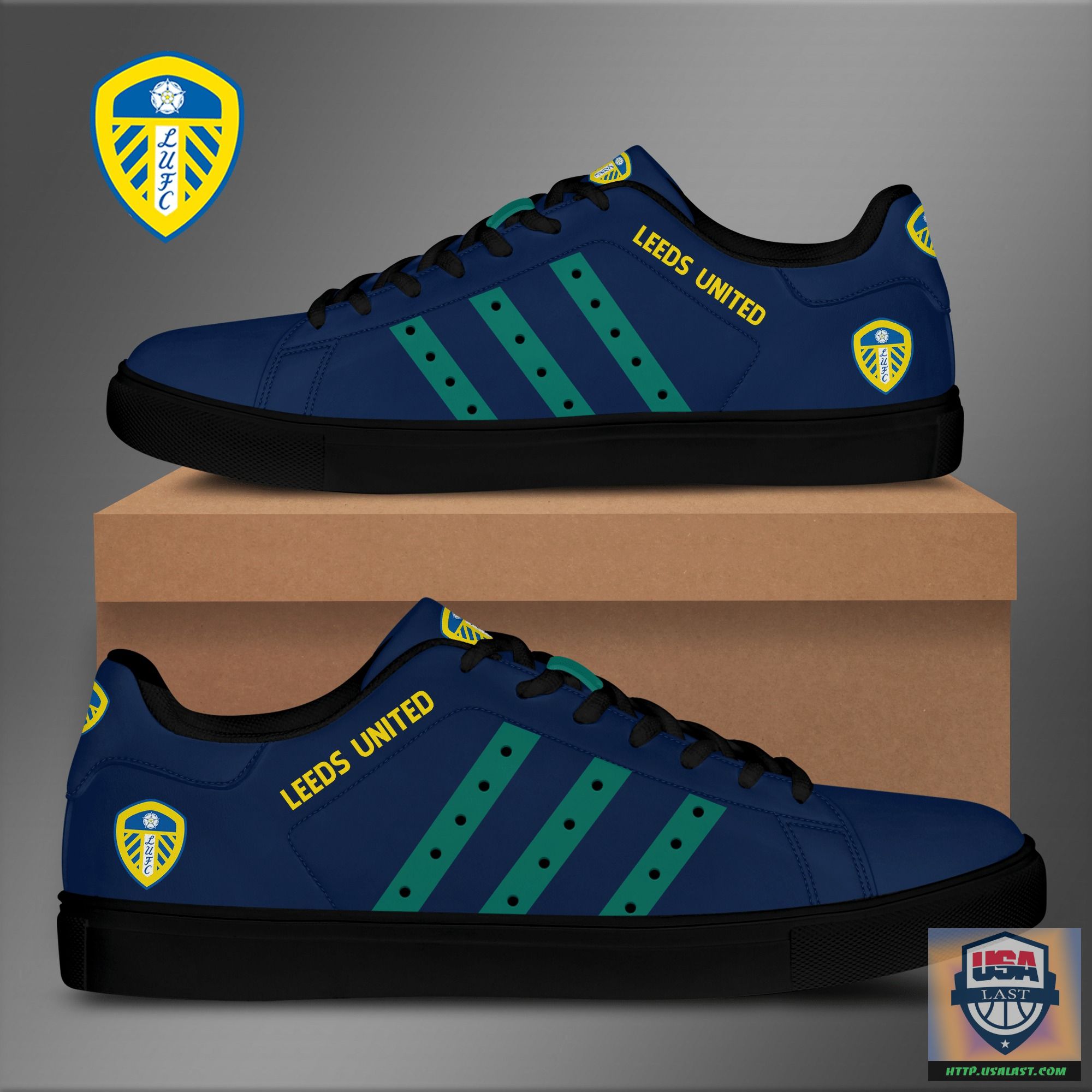 Leeds United FC Stan Smith Shoes Model 06