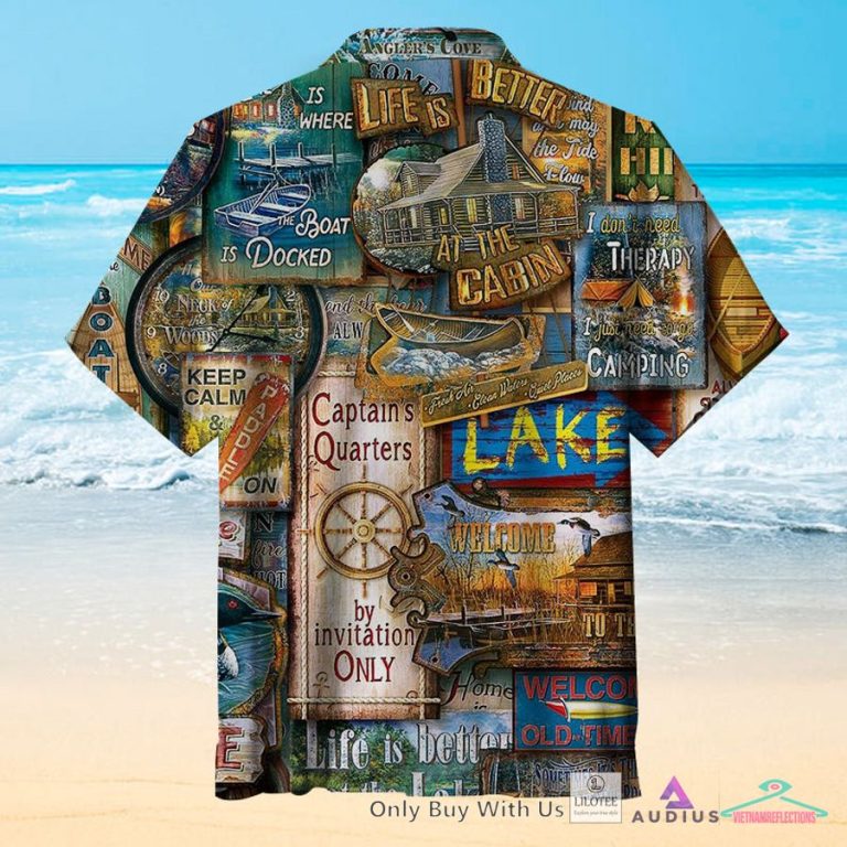 Off To The Lakehouse Casual Hawaiian Shirt - How did you learn to click so well