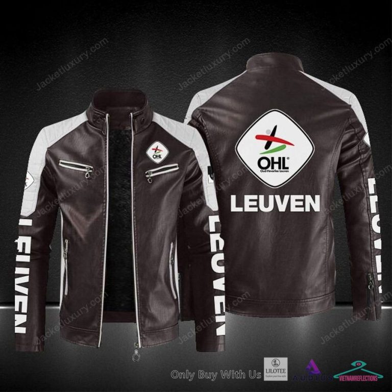 Oud-Heverlee Leuven Block Leather Jacket - Which place is this bro?