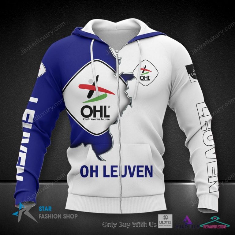 Oud-Heverlee Leuven Blue white Hoodie, Shirt - This is your best picture man
