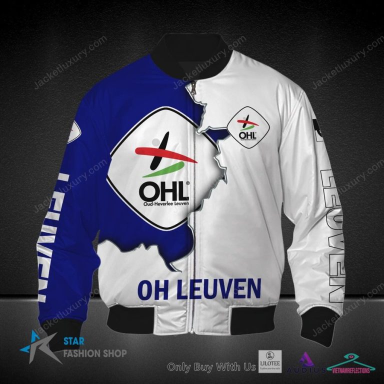 Oud-Heverlee Leuven Blue white Hoodie, Shirt - Out of the world