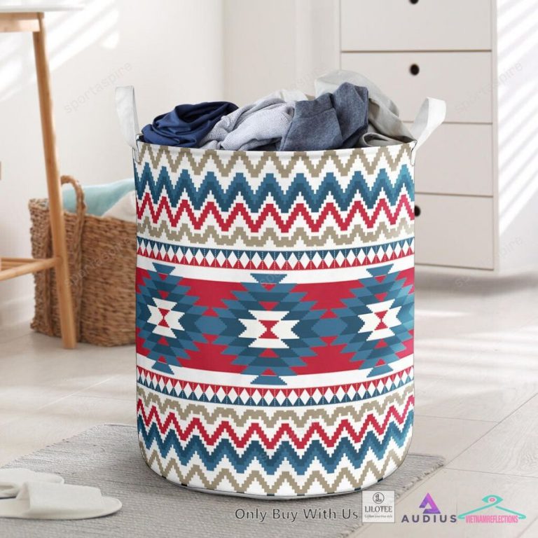 Pattern Native American Laundry Basket - I like your dress, it is amazing