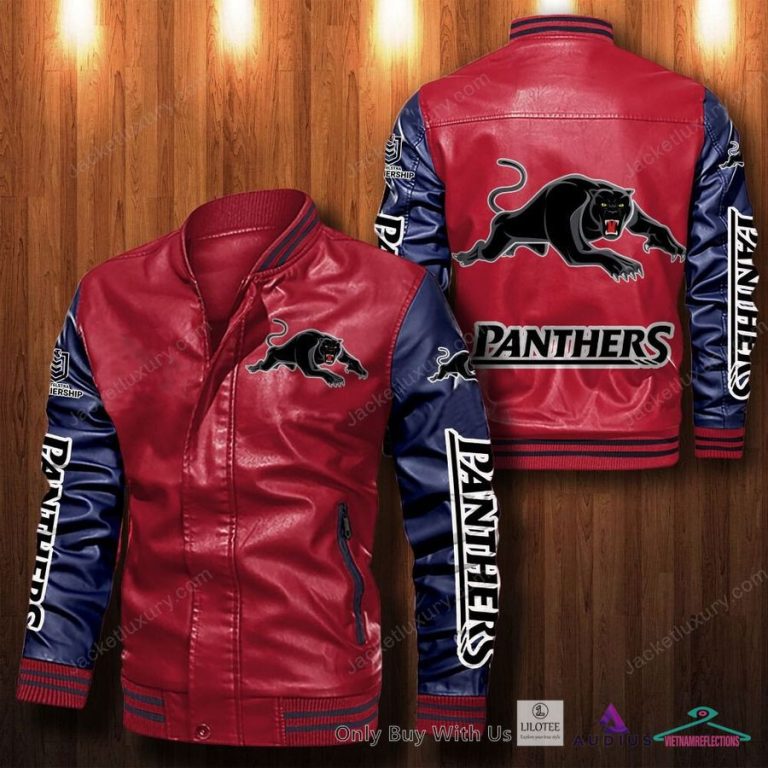Penrith Panthers Bomber Leather Jacket - Good look mam