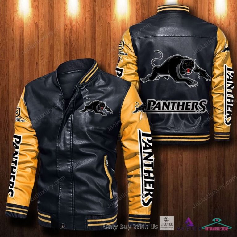 Penrith Panthers Bomber Leather Jacket - Your beauty is irresistible.