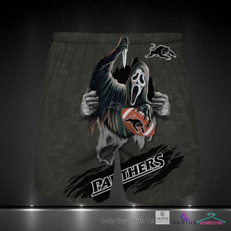 NEW Penrith Panthers Iron Maiden Black Hoodie, Shirt