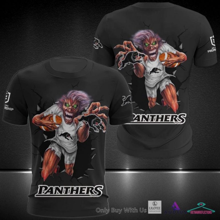 Penrith Panthers Iron Maiden Hoodie, Polo Shirt - You look fresh in nature