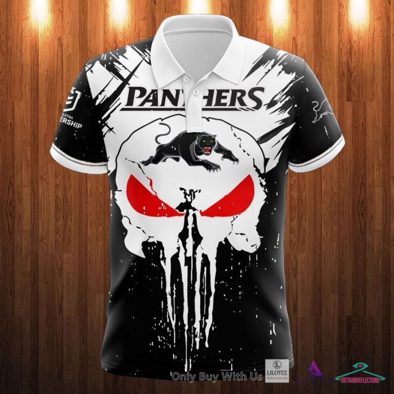 Penrith Panthers Punisher Skull Hoodie, Polo Shirt - Hey! You look amazing dear
