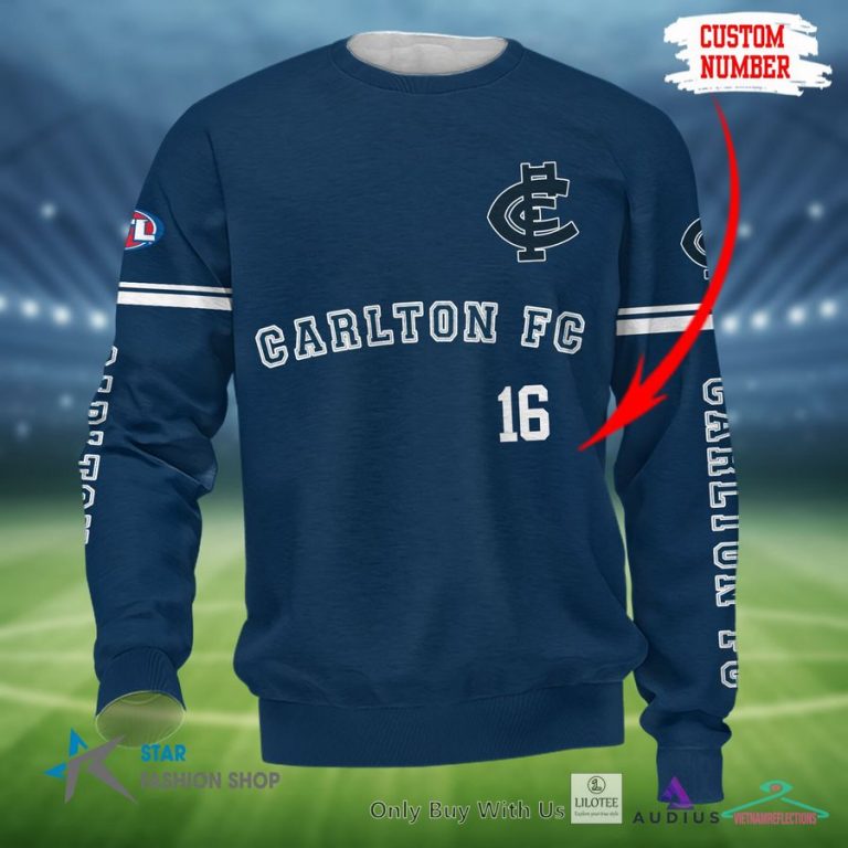 Personalized Carlton Football Club Hoodie, Pants - Cool look bro