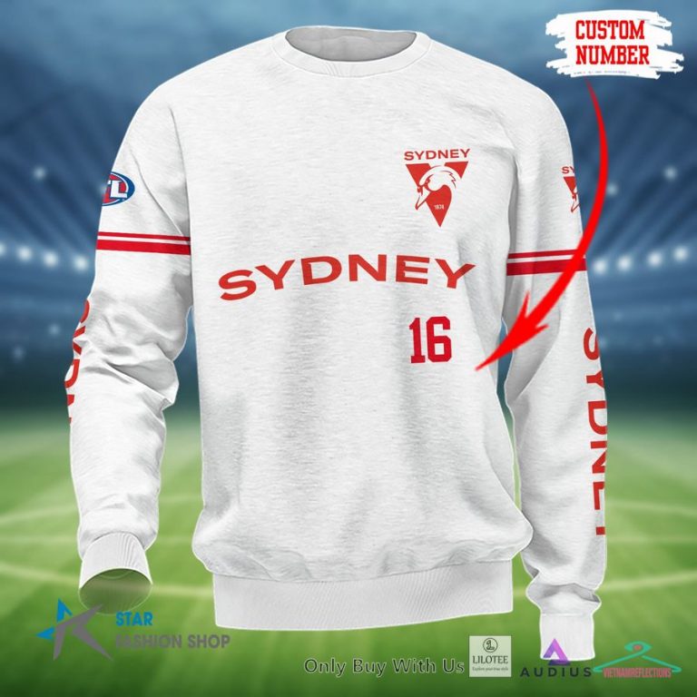 Personalized Sydney Swans Hoodie, Pants - Oh my God you have put on so much!