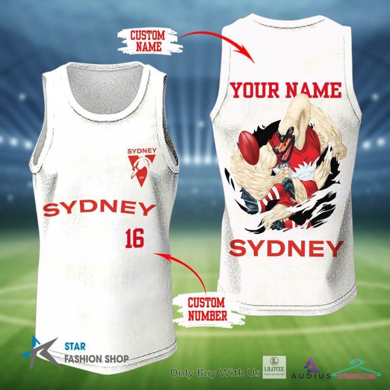 Personalized Sydney Swans Hoodie, Pants - Is this your new friend?