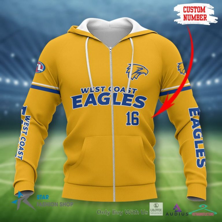 Personalized West Coast Eagles Hoodie, Pants - Super sober