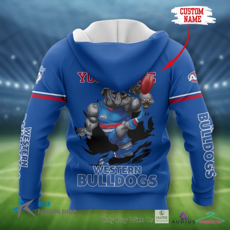 Personalized Western Bulldogs Hoodie, Pants - You look lazy