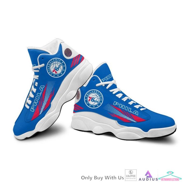 Philadelphia 76ers Air Jordan 13 Sneaker - Your beauty is irresistible.