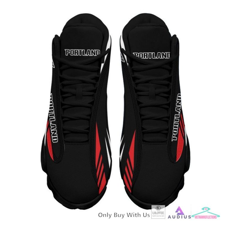 Portland Trail Blazers Air Jordan 13 Sneaker - Handsome as usual