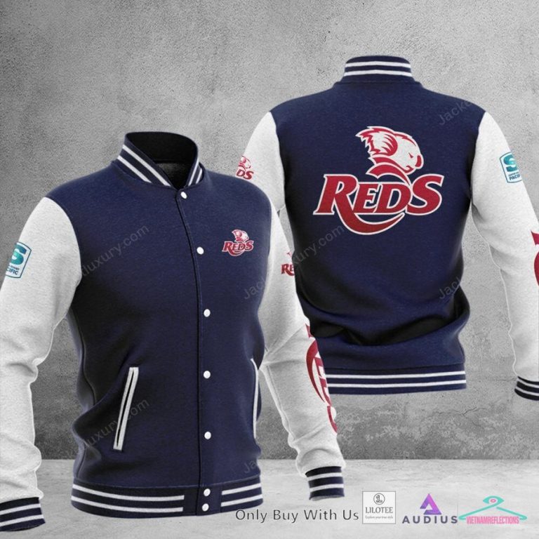 Queensland Reds Baseball Jacket - Wow! What a picture you click