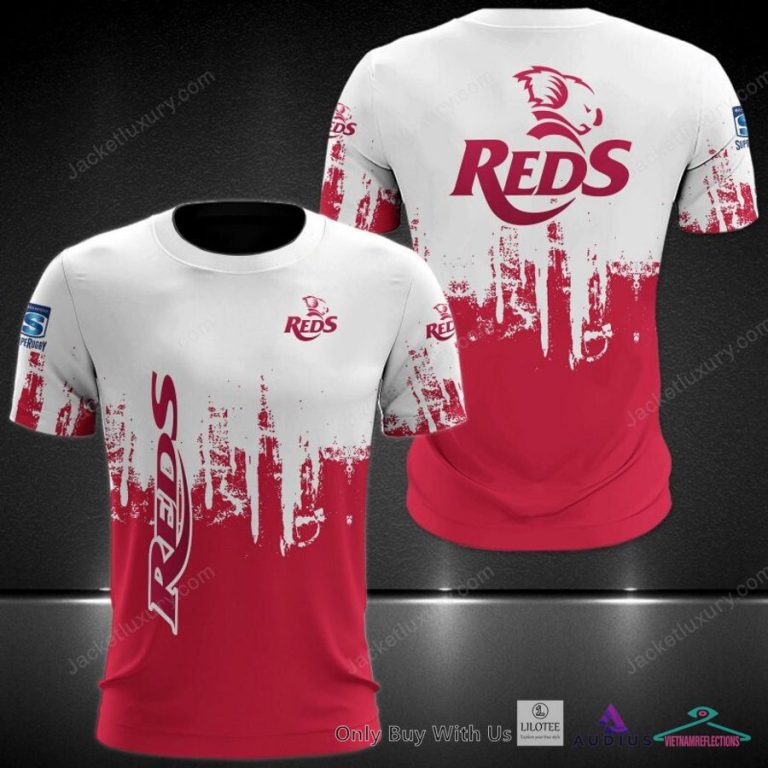 NEW Queensland Reds logo Hoodie, Shirt