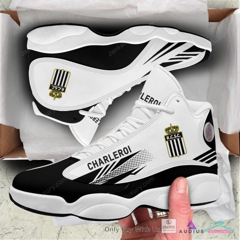 R. Charleroi S.C Air Jordan 13 Sneaker Shoes - Awesome Pic guys