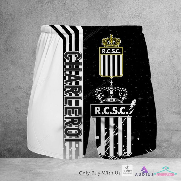 R. Charleroi S.C Black and White Hoodie, Shirt - You are always best dear