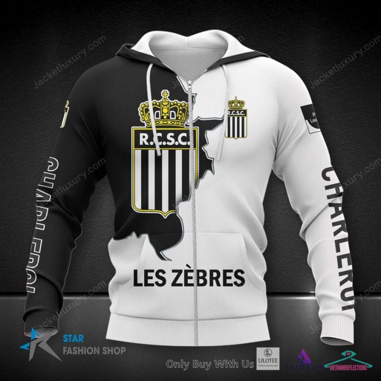 R. Charleroi S.C Les Zebres Hoodie, Shirt - Impressive picture.