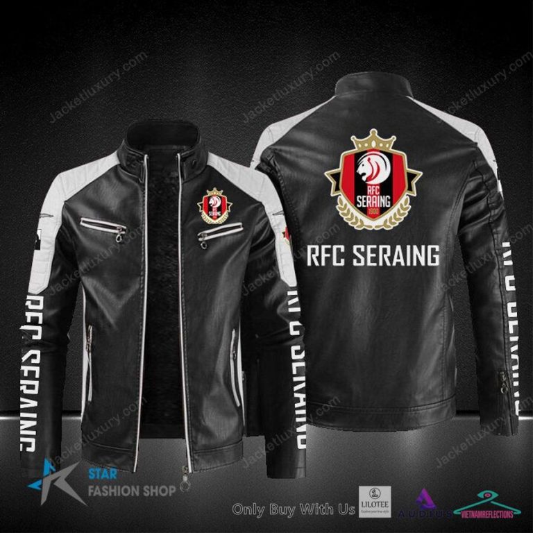 R.F.C. Seraing Block Leather Jacket - You look so healthy and fit