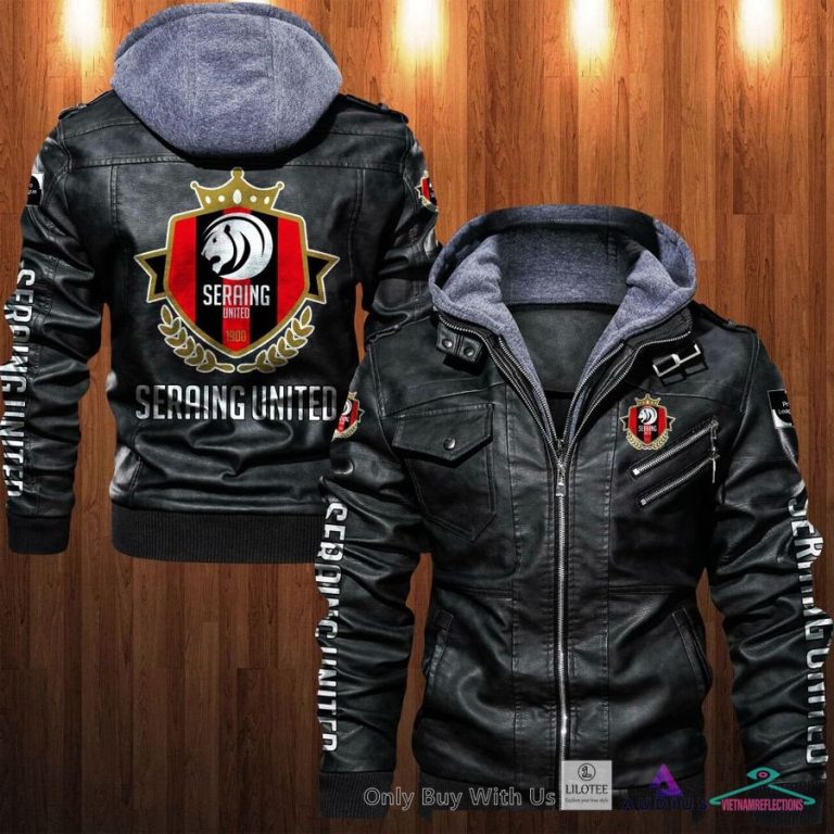 R.F.C. Seraing Leather Jacket - Natural and awesome