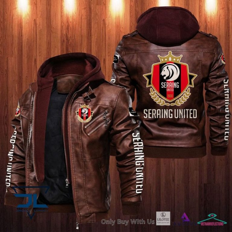 R.F.C. Seraing Leather Jacket - Such a scenic view ,looks great.