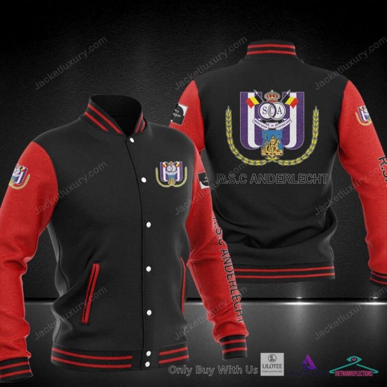 R.S.C. Anderlecht Baseball Jacket - This is awesome and unique