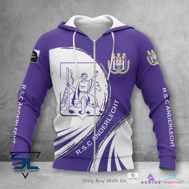R.S.C. Anderlecht Blue white Hoodie, Shirt - My favourite picture of yours