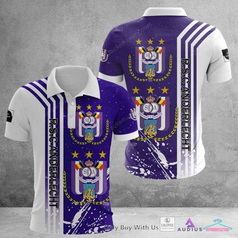 R.S.C. Anderlecht Navy White Hoodie, Shirt - Wow! This is gracious