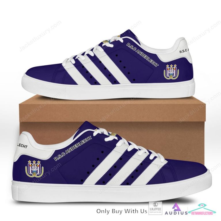 R.S.C. Anderlecht Stan Smith Shoes - I am in love with your dress