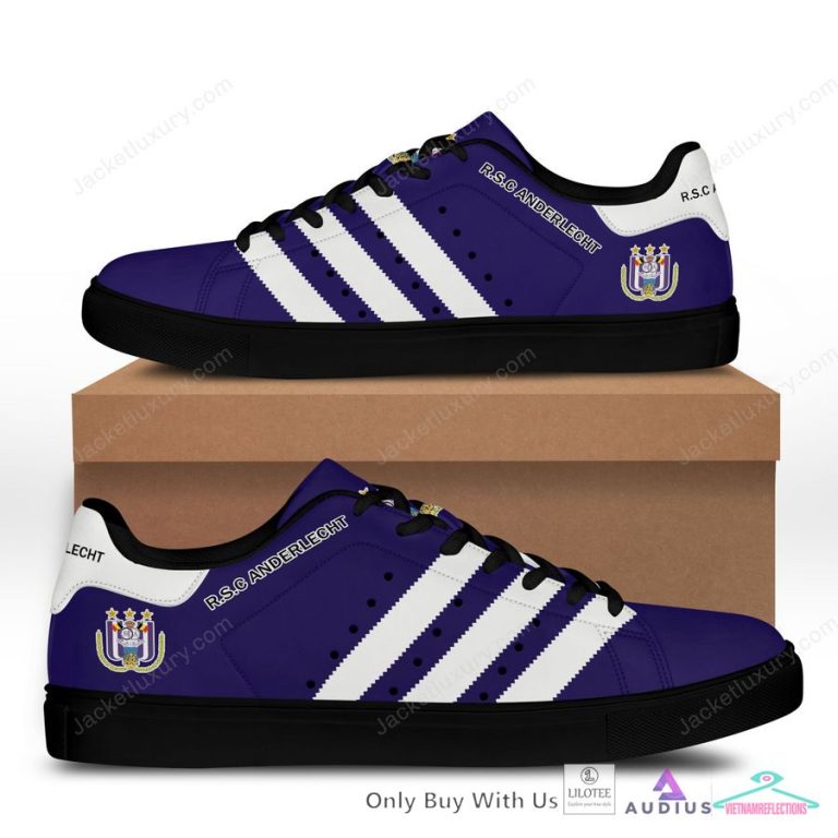 R.S.C. Anderlecht Stan Smith Shoes - Cutting dash