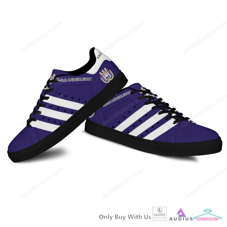 R.S.C. Anderlecht Stan Smith Shoes - Elegant and sober Pic