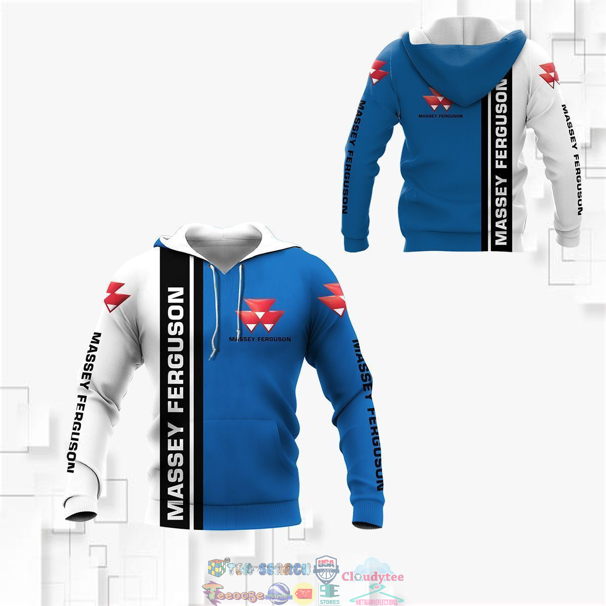 Massey Ferguson ver 5 3D hoodie and t-shirt