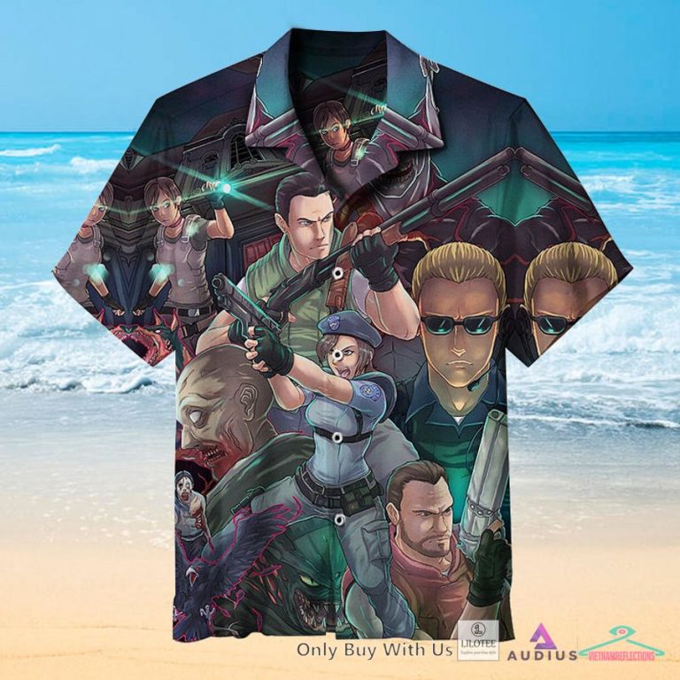 Resident Evil Casual Hawaiian Shirt - Amazing Pic