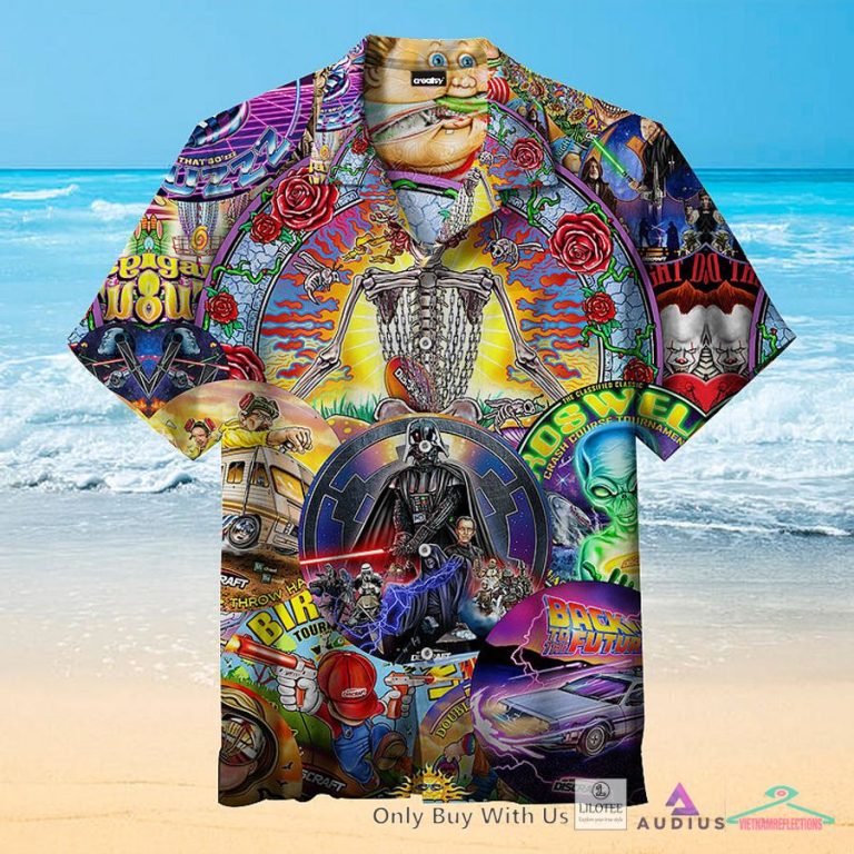 Rich Spiritual World Casual Hawaiian Shirt - Rocking picture