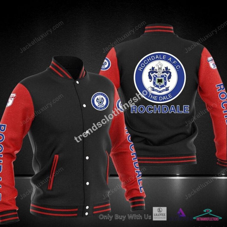 Rochdale AFC Baseball jacket - Have you joined a gymnasium?