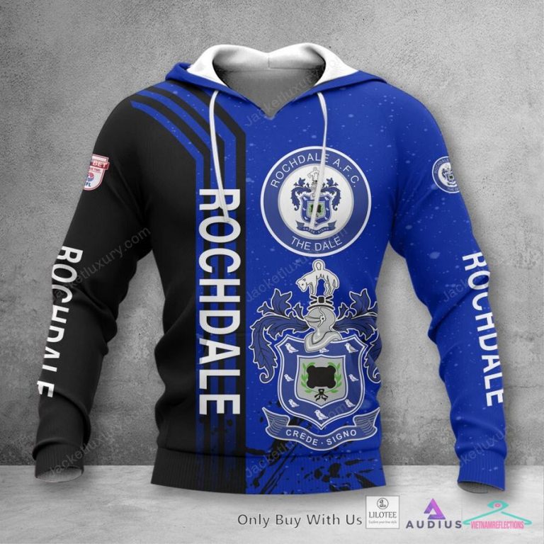 Rochdale AFC Dark Blue Polo Shirt, hoodie - Great, I liked it