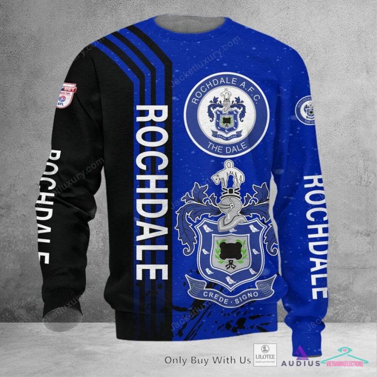 Rochdale AFC Dark Blue Polo Shirt, hoodie - She has grown up know