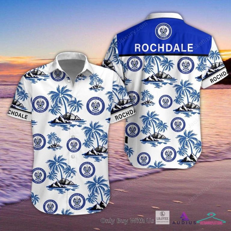 Rochdale AFC Hawaiian Shirt - You tried editing this time?