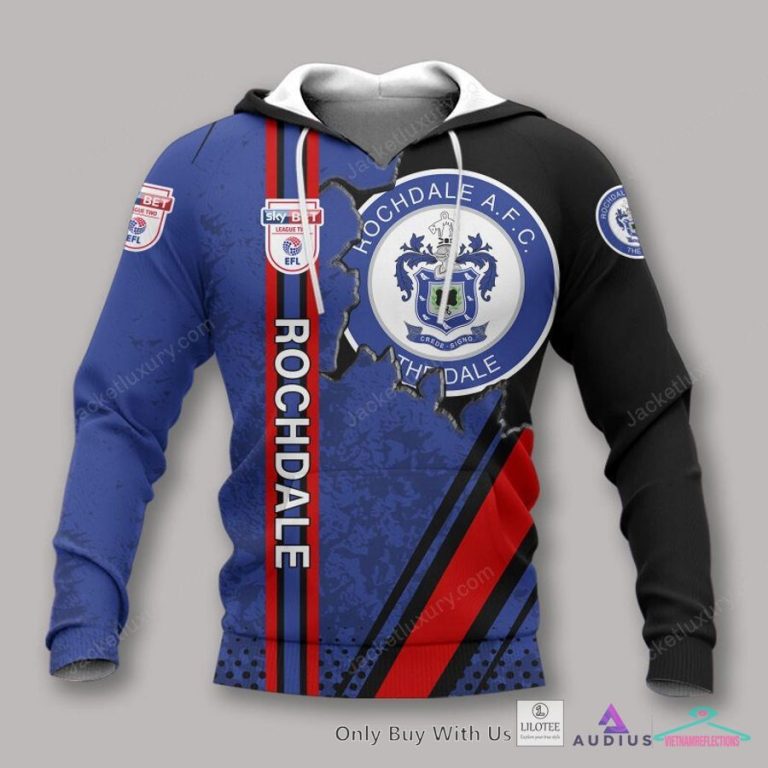 Rochdale AFC Polo Shirt, Hoodie - Oh my God you have put on so much!