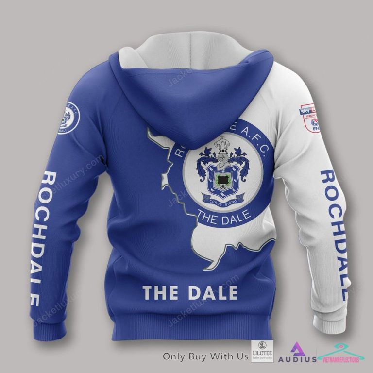 Rochdale AFC The Dale blue Polo Shirt, hoodie - My favourite picture of yours