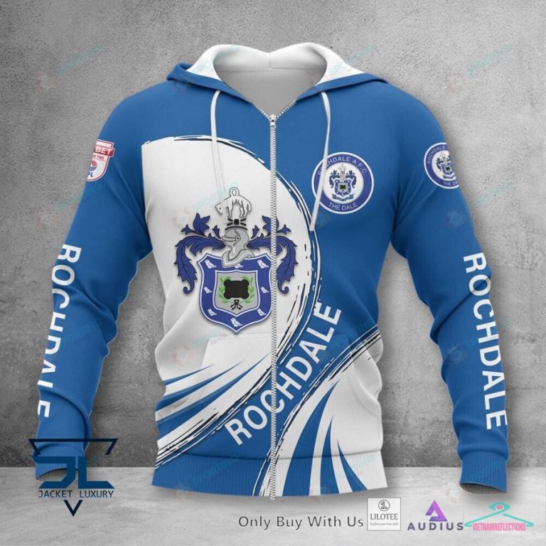 Rochdale AFC The Dale Polo Shirt, hoodie - Loving click