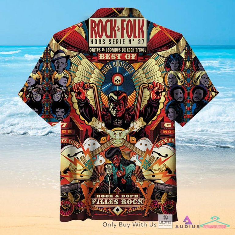 Rock & Folk Casual Hawaiian Shirt - You guys complement each other