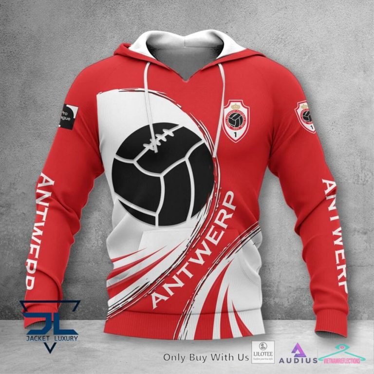 Royal Antwerp F.C Hoodie, Shirt - Generous look