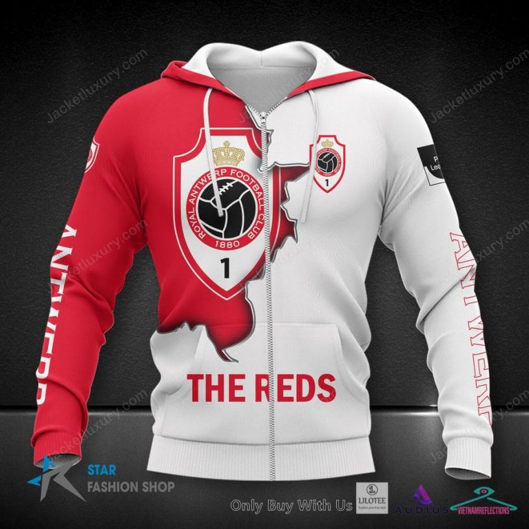 Royal Antwerp F.C The Reds Hoodie, Shirt - Oh my God you have put on so much!